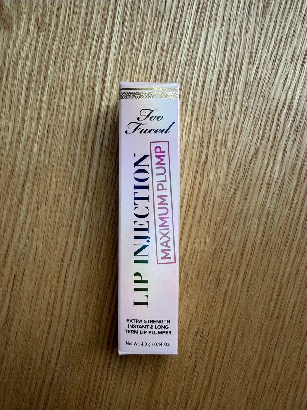 BNIB Too Faced Lip Injection Maximum Plump